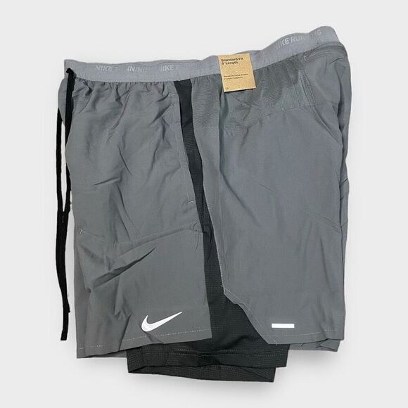 Nike Dri-FIT Stride 7" 2-in-1 Liner Running Shorts Mens size XL-TALL DM4757-084 - Picture 1 of 12